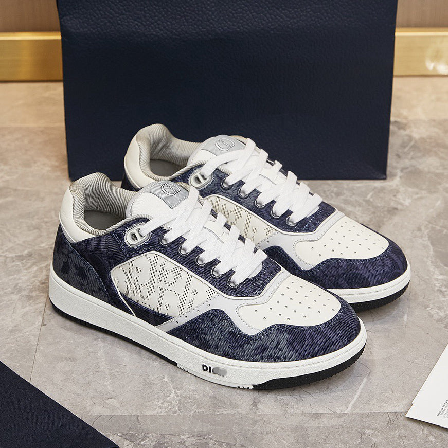 D**R Luxury Leather Casual Sneakers | Designer Unisex Shoes
