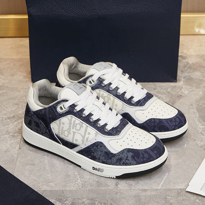 D**R Luxury Leather Casual Sneakers | Designer Unisex Shoes