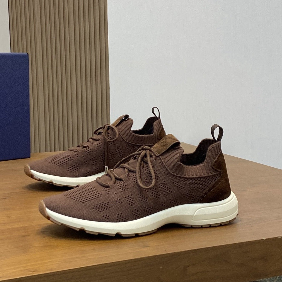 D**R Luxury Leather Casual Sneakers | Designer Unisex Shoes