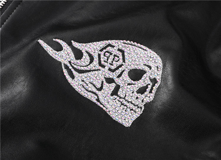 NEW-PP Leather Jacket