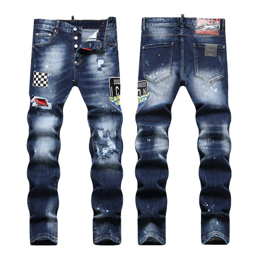 NEW-Blue skinny club jeans