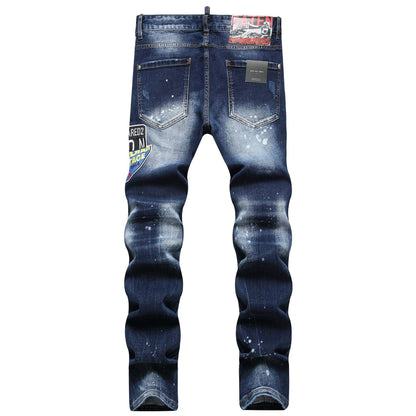 NEW-Blue skinny club jeans