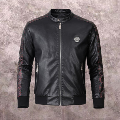 NEW-PP Leather Jacket