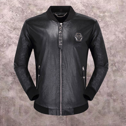 NEW-PP Leather Jacket