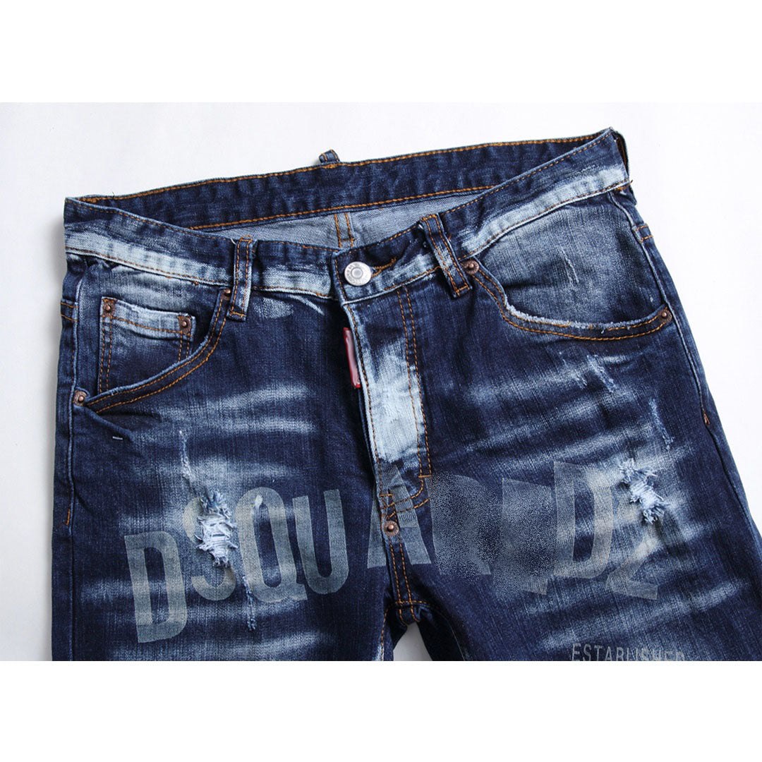 NEW-2025ss printing Jeans