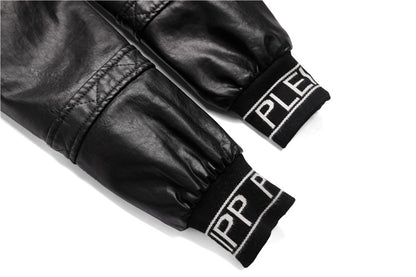 NEW-PP Leather Jacket