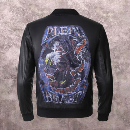 NEW-PP Leather Jacket