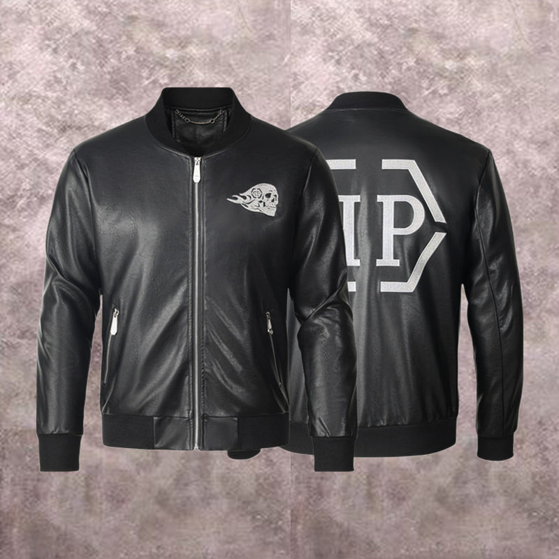 NEW-PP Leather Jacket