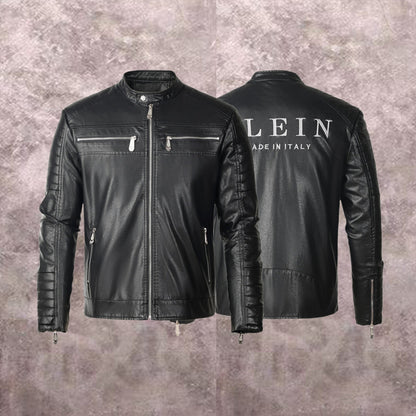 NEW-PP Leather Jacket