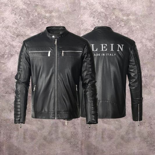 NEW-PP Leather Jacket