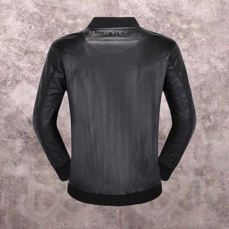 NEW-PP Leather Jacket