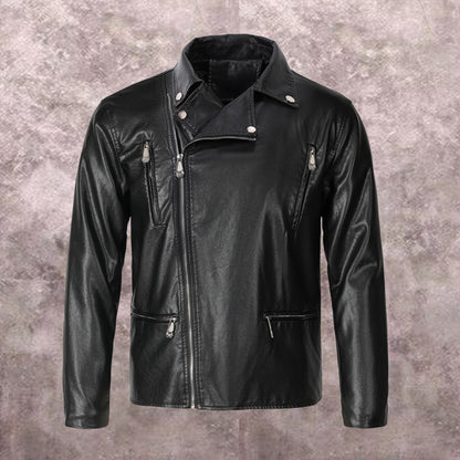 NEW-PP Leather Jacket