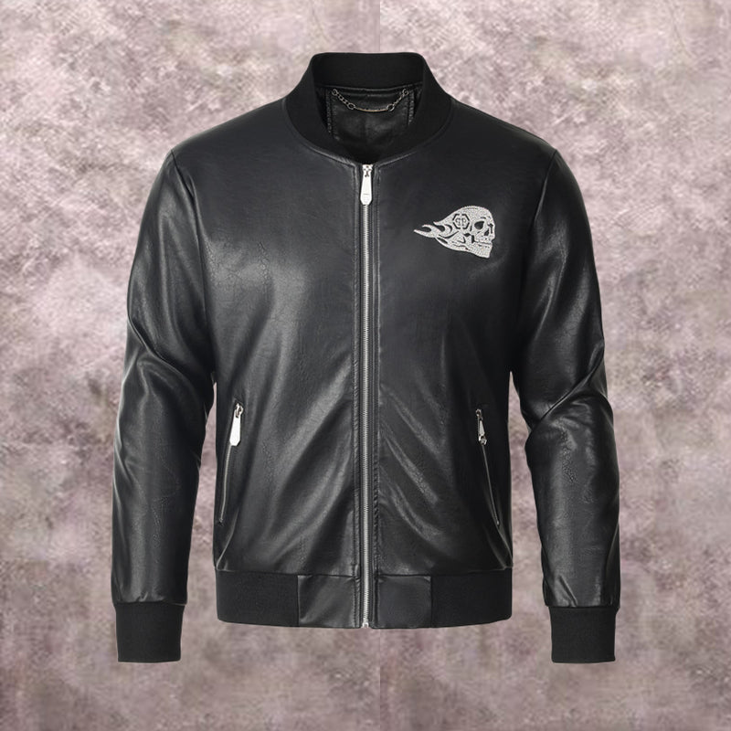 NEW-PP Leather Jacket