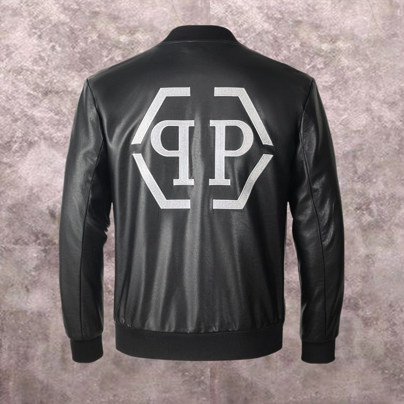 NEW-PP Leather Jacket