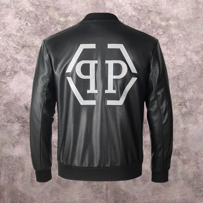 NEW-PP Leather Jacket