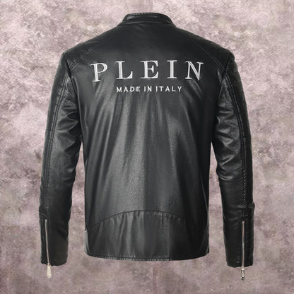 NEW-PP Leather Jacket