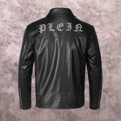 NEW-PP Leather Jacket