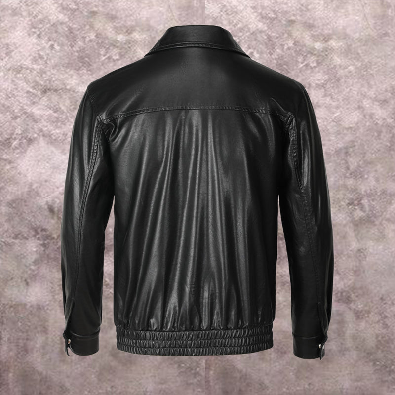 NEW-PP Leather Jacket