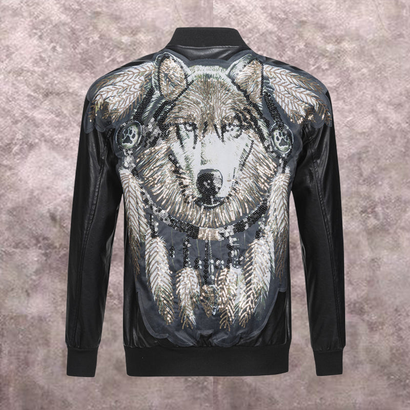 NEW-PP Leather Jacket