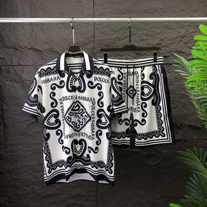 NEW-D*G T-shirt Shorts Set
