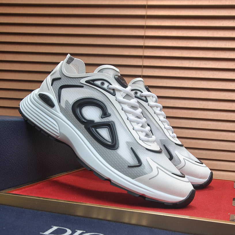 D**R Luxury Leather Casual Sneakers | Designer Unisex Shoes