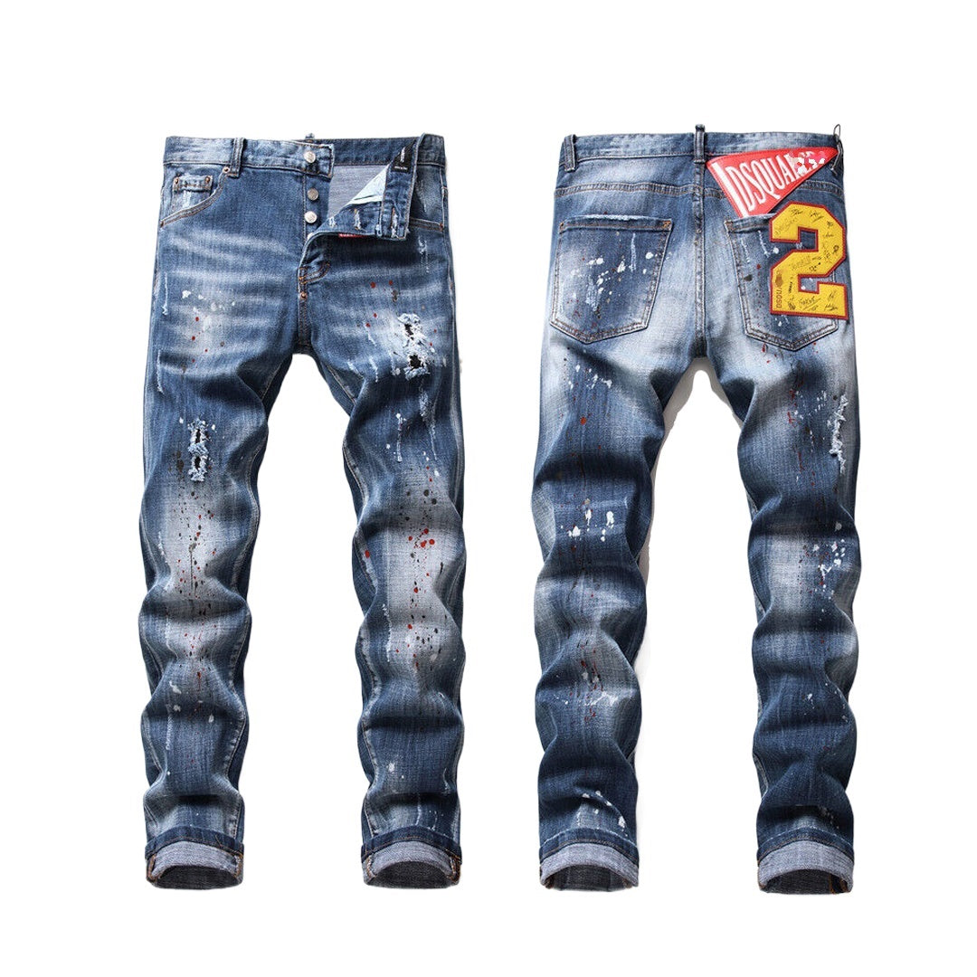 NEW-badge signature Jeans