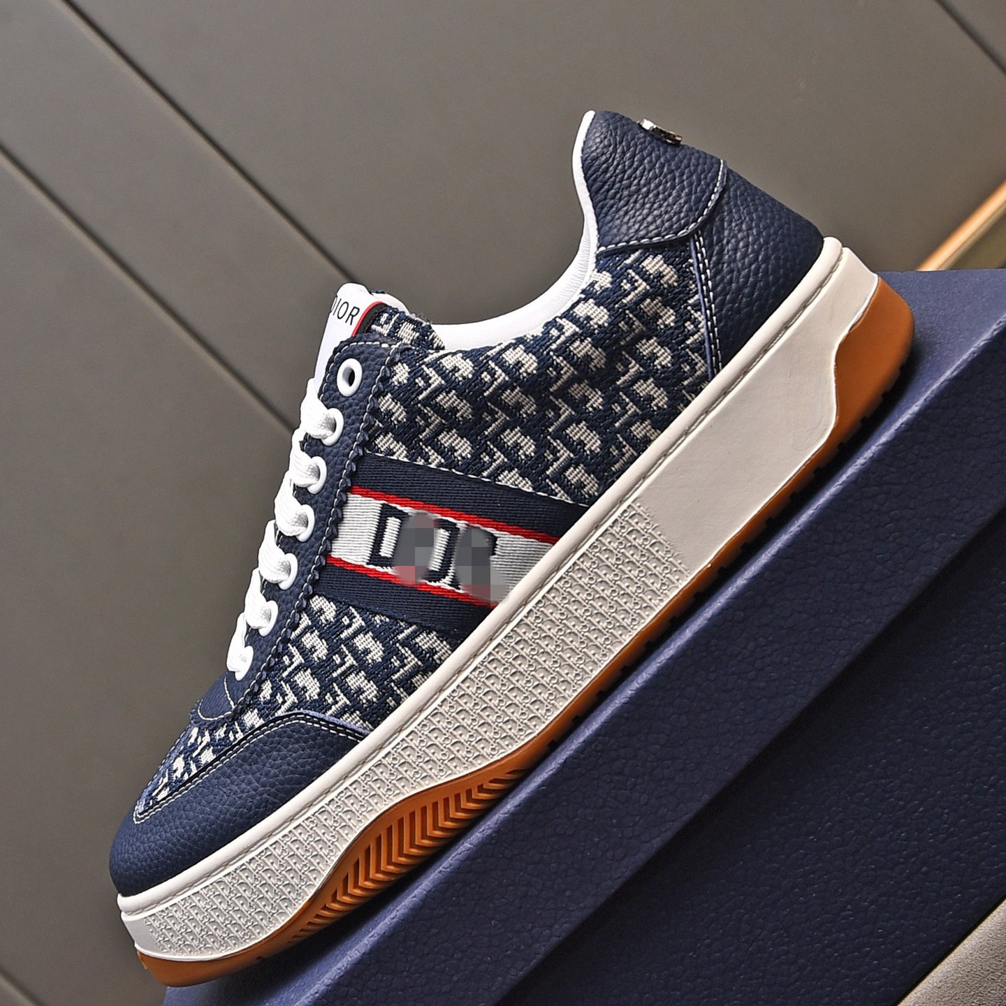 D**R Luxury Leather Casual Sneakers | Designer Unisex Shoes