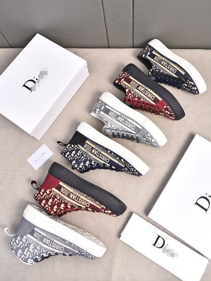 D**R Luxury Leather Casual Sneakers | Designer Unisex Shoes