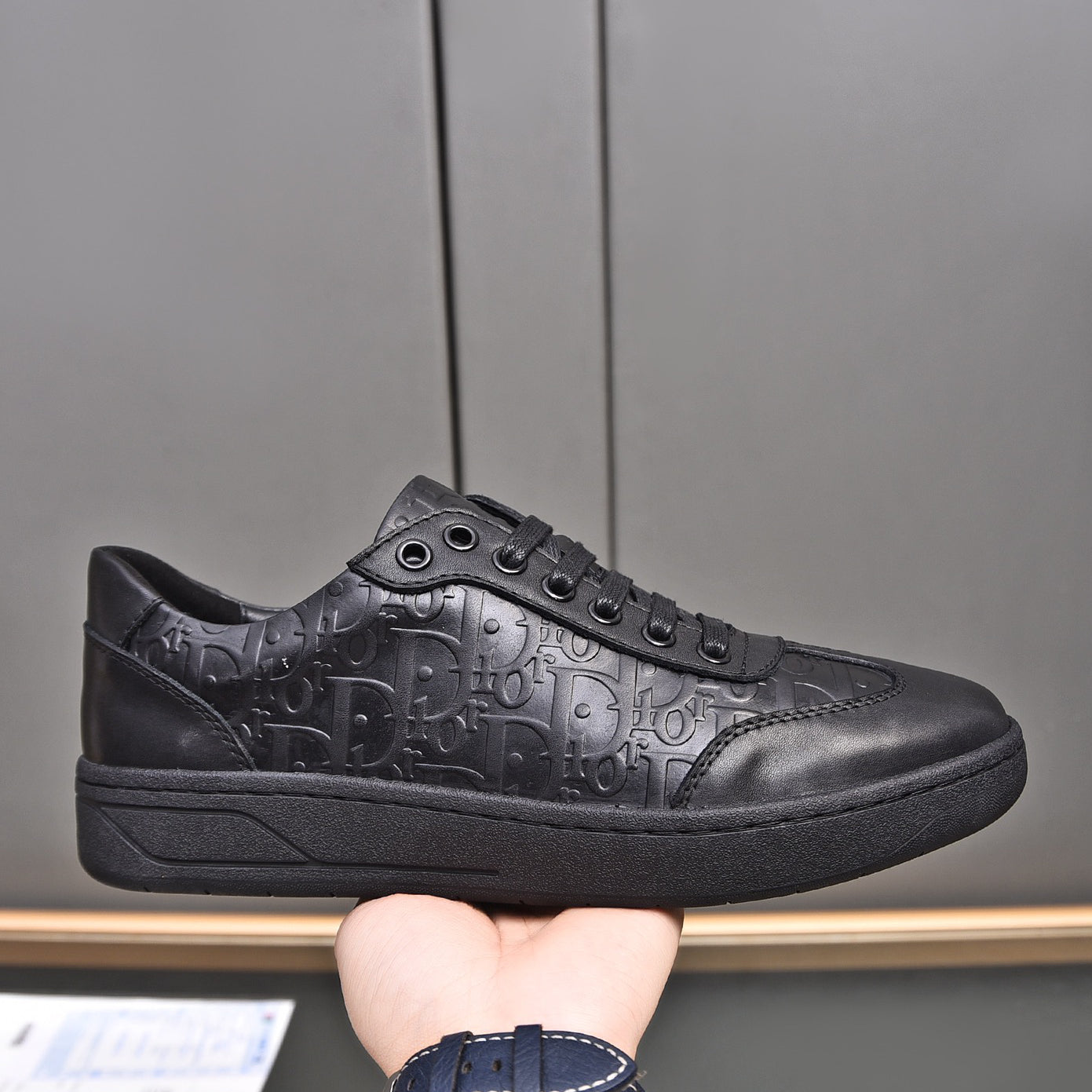 D**R Luxury Leather Casual Sneakers | Designer Unisex Shoes