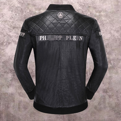 NEW-PP Leather Jacket