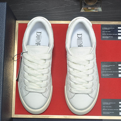 D**R Luxury Leather Casual Sneakers | Designer Unisex Shoes