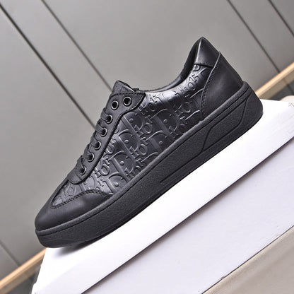 D**R Luxury Leather Casual Sneakers | Designer Unisex Shoes