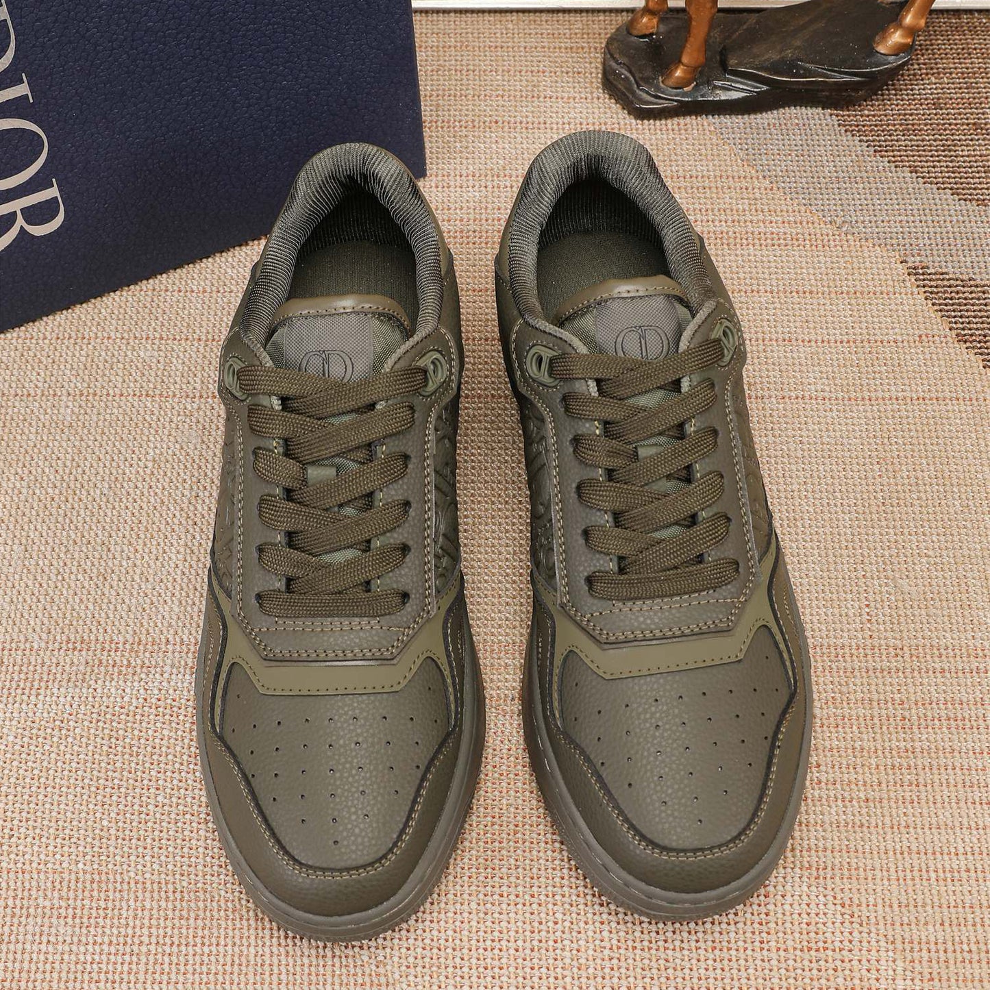 D**R Luxury Leather Casual Sneakers | Designer Unisex Shoes