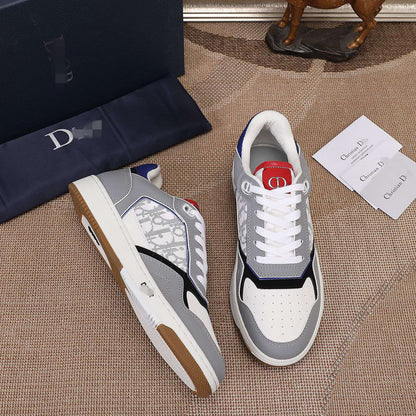 D**R Luxury Leather Casual Sneakers | Designer Unisex Shoes