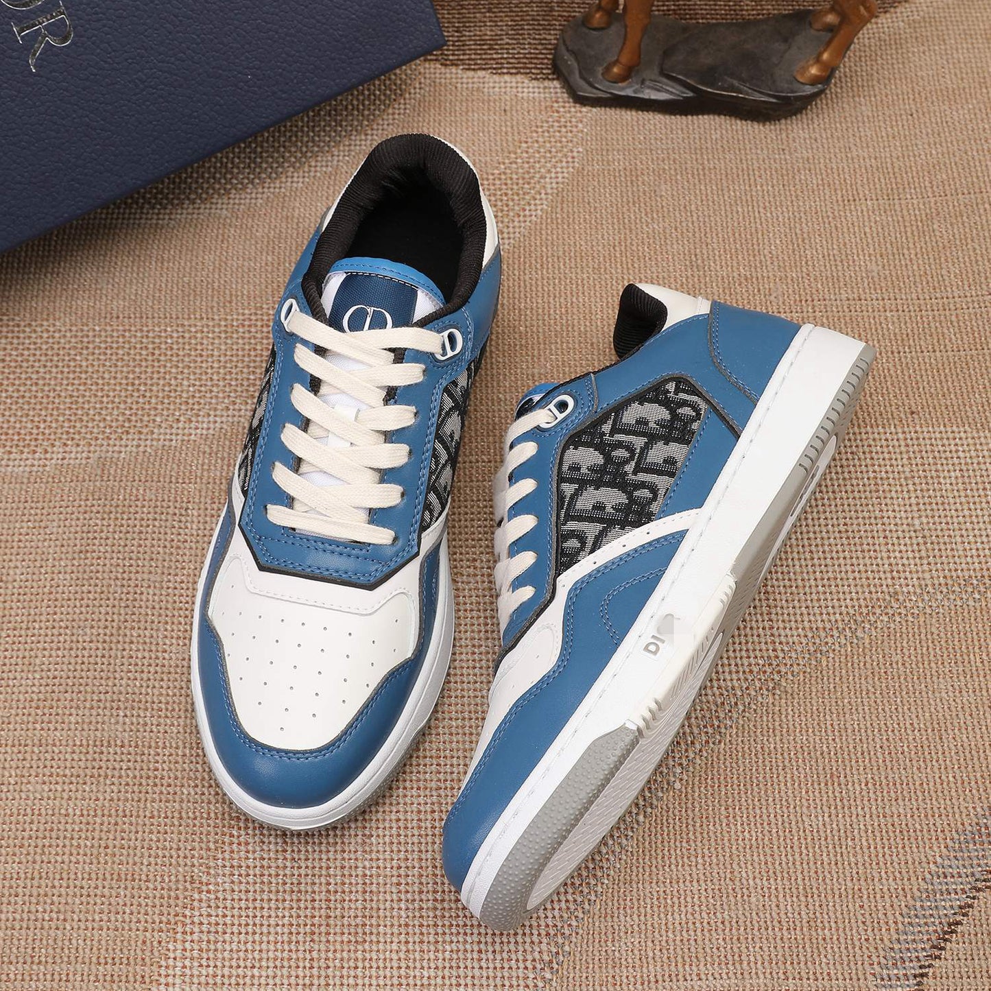 D**R Luxury Leather Casual Sneakers | Designer Unisex Shoes