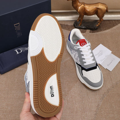 D**R Luxury Leather Casual Sneakers | Designer Unisex Shoes