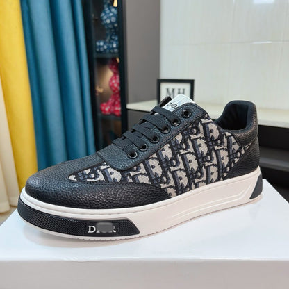 D**R Luxury Leather Casual Sneakers | Designer Unisex Shoes