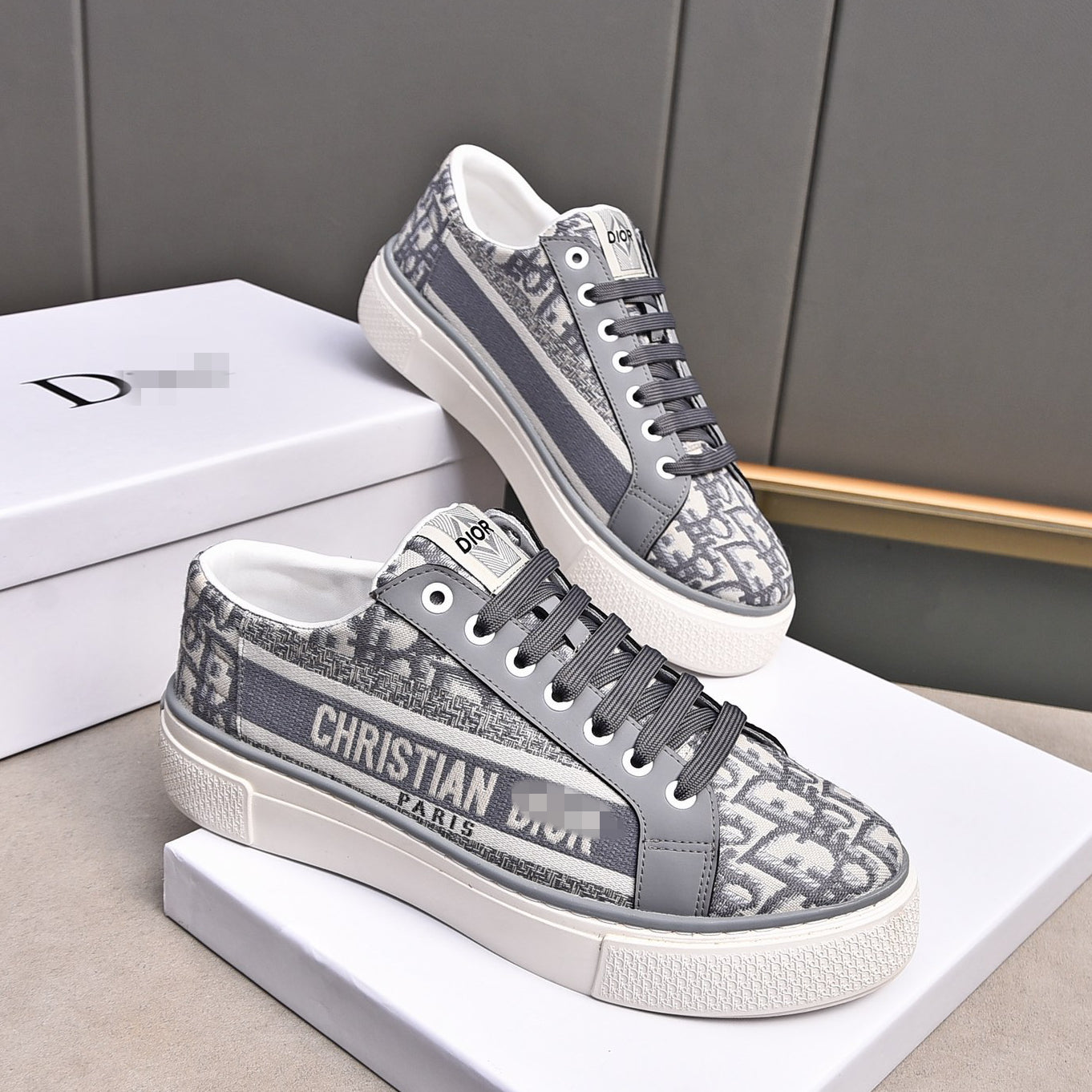 D**R Luxury Leather Casual Sneakers | Designer Unisex Shoes