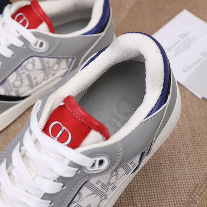 D**R Luxury Leather Casual Sneakers | Designer Unisex Shoes