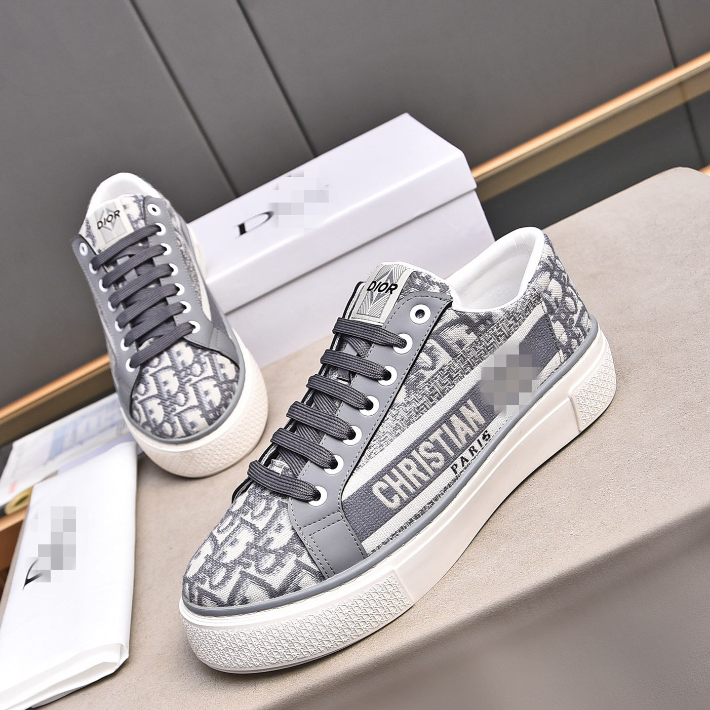 D**R Luxury Leather Casual Sneakers | Designer Unisex Shoes