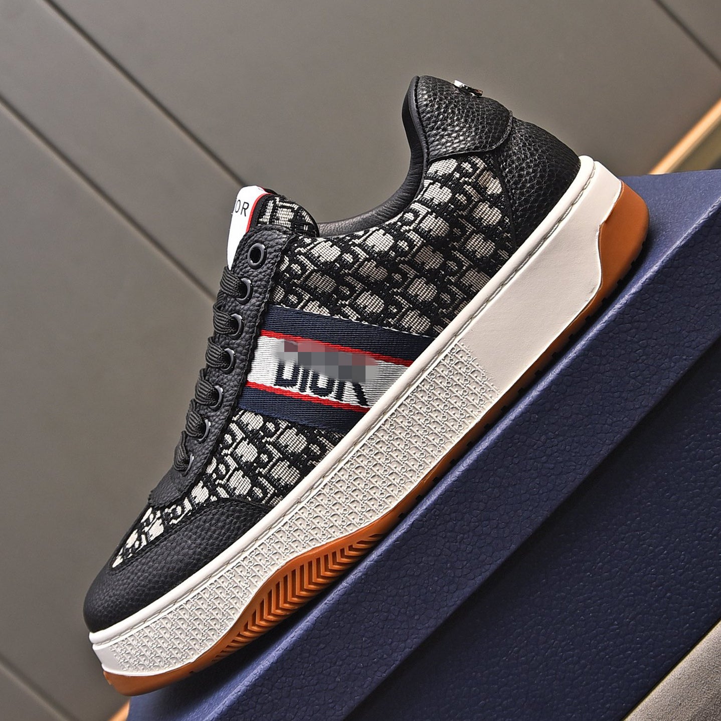D**R Luxury Leather Casual Sneakers | Designer Unisex Shoes
