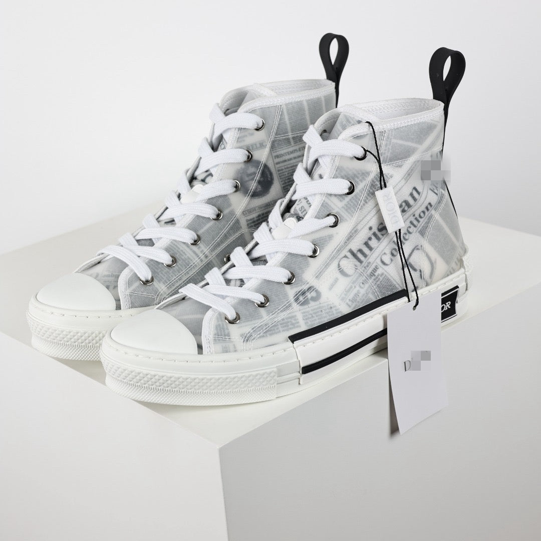 D**R Luxury Leather Casual Sneakers | Designer Unisex Shoes