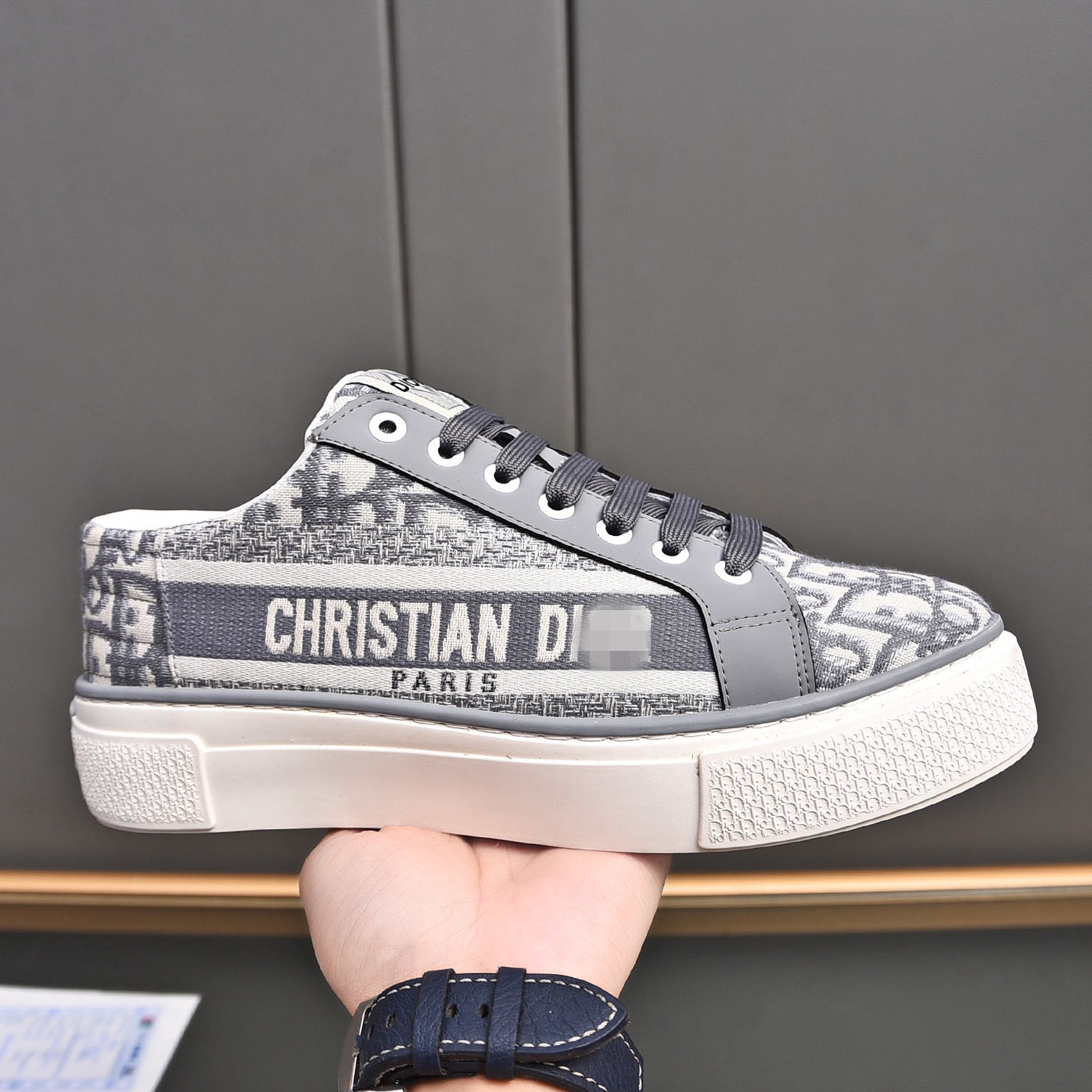 D**R Luxury Leather Casual Sneakers | Designer Unisex Shoes