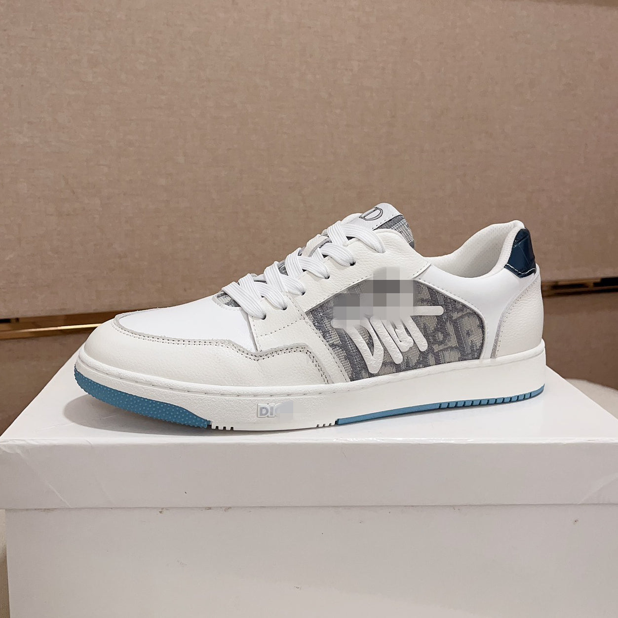 D**R Luxury Leather Casual Sneakers | Designer Unisex Shoes