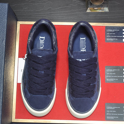 D**R Luxury Leather Casual Sneakers | Designer Unisex Shoes