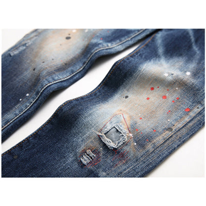 NEW-Spray paint Jeans