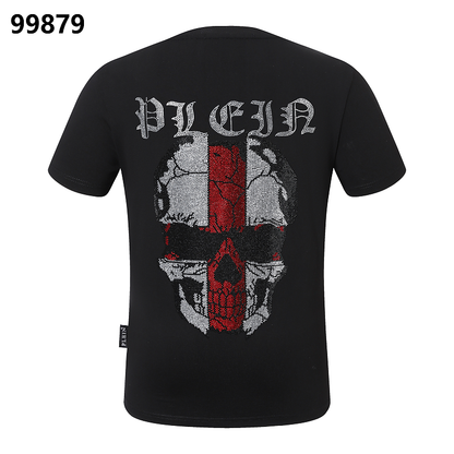 P**P Men's Art Collector Logo Emblem T-Shirt | Black White