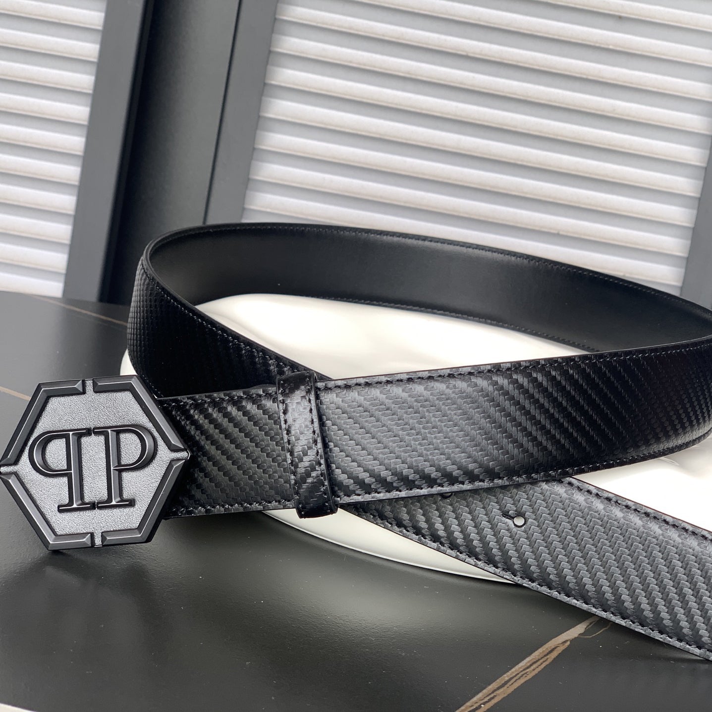 SOLA-PP leather belt
