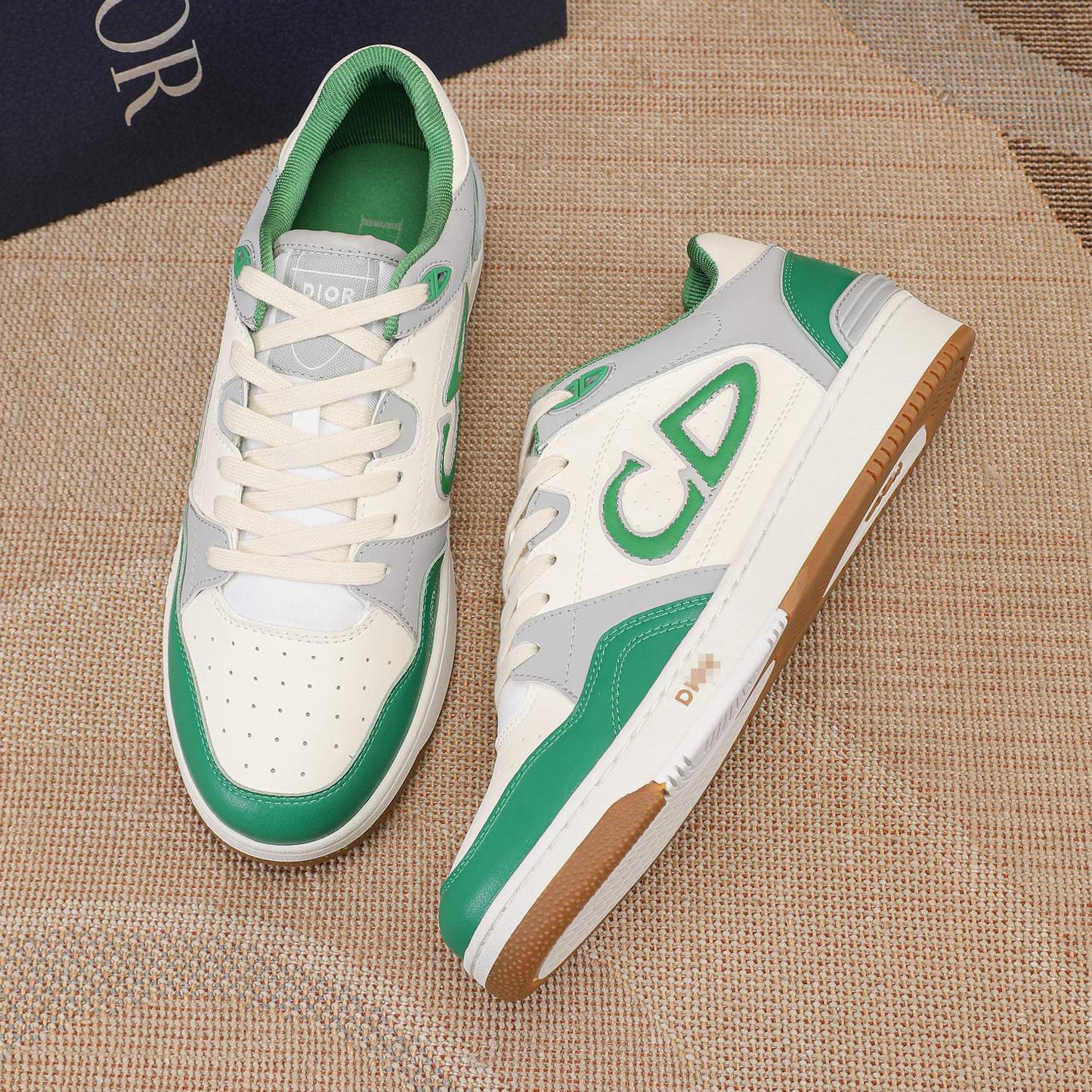D**R Luxury Leather Casual Sneakers | Designer Unisex Shoes