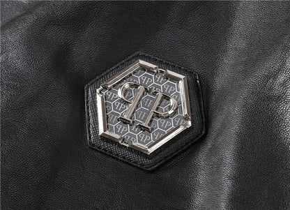 NEW-PP Leather Jacket